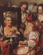 Bernardo Strozzi Vanitas Allegory (mk08) oil on canvas